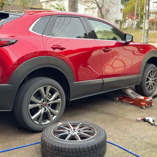 出張タイヤ交換